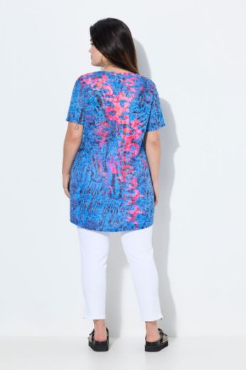 Plus size veliki brojevi Majica kratkih rukava A kroja za punije