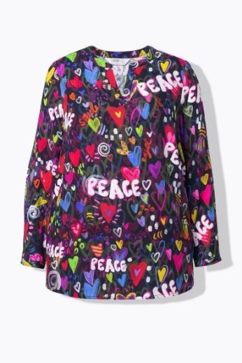 Plus size veliki brojevi Bluza dugih rukava za punije