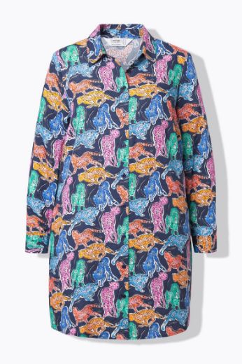 Plus size veliki brojevi Bluza dugih rukava dužeg kroja za punije