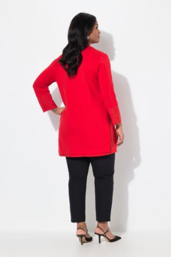 Plus size veliki brojevi Majica 3/4 rukava dužeg kroja za punije