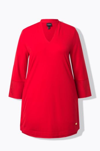 Plus size veliki brojevi Majica 3/4 rukava dužeg kroja za punije