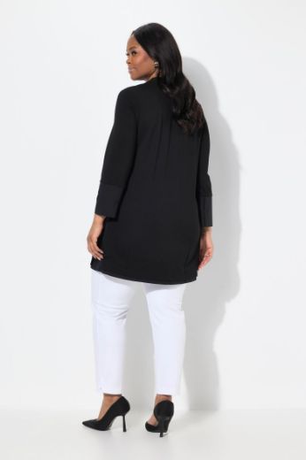 Plus size veliki brojevi Majica 3/4 rukava dužeg kroja za punije