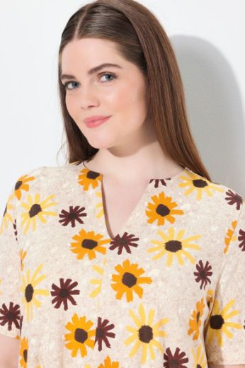 Plus size veliki brojevi Tunika kratkih rukava za punije