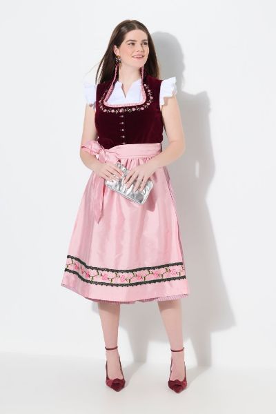 Veliki brojevi Haljina dirndl moda za punije
