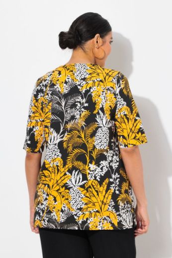 Plus size veliki brojevi Majica kratkih rukava A kroja za punije