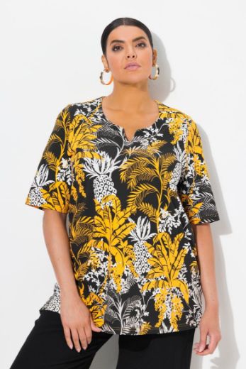 Plus size veliki brojevi Majica kratkih rukava A kroja za punije