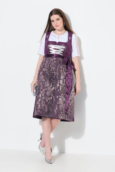 Veliki brojevi Haljina dirndl moda za punije