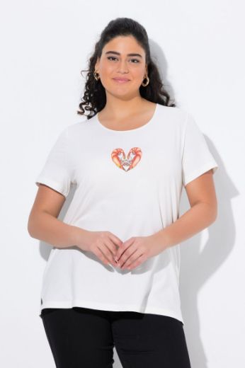 Plus size veliki brojevi Majica kratkih rukava okruglog ovratnika za punije