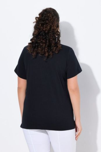 Plus size veliki brojevi Majica kratkih rukava okruglog ovratnika za punije
