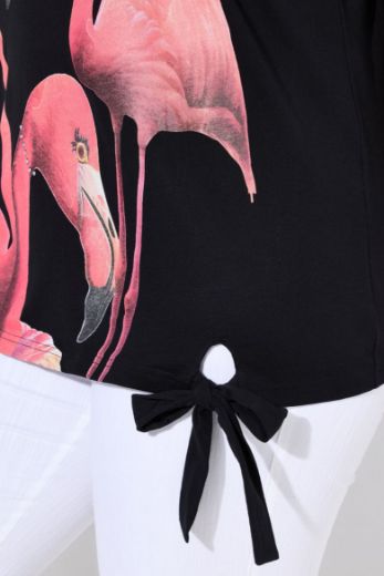 Plus size veliki brojevi Majica kratkih rukava okruglog ovratnika za punije