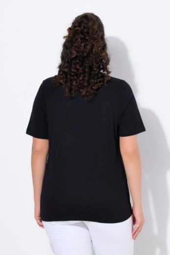 Plus size veliki brojevi Majica kratkih rukava okruglog ovratnika za punije