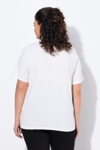 Plus size veliki brojevi Majica kratkih rukava okruglog ovratnika za punije