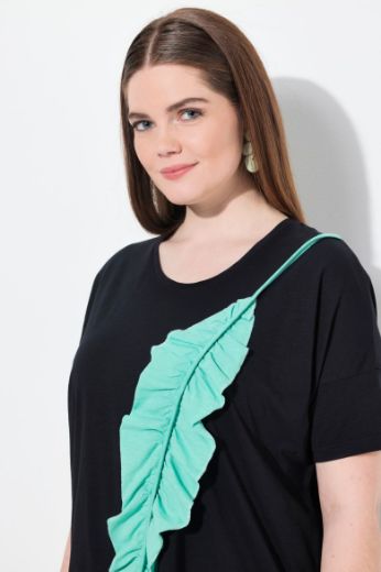 Plus size veliki brojevi Majica kratkih rukava okruglog ovratnika za punije
