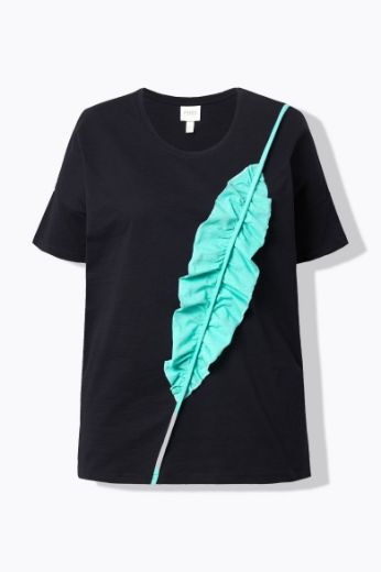 Plus size veliki brojevi Majica kratkih rukava okruglog ovratnika za punije