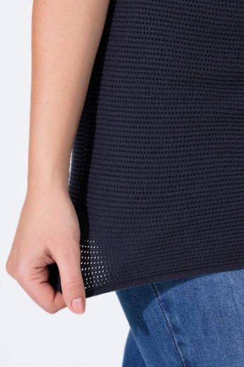 Plus size veliki brojevi Majica bez rukava pletena za punije