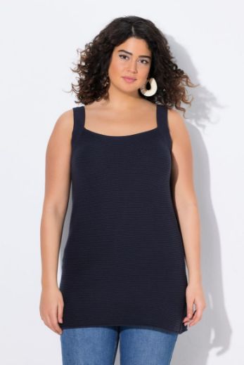 Plus size veliki brojevi Majica bez rukava pletena za punije