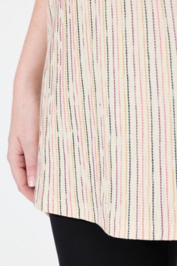 Plus size veliki brojevi Majica kratkih rukava V ovratnika za punije