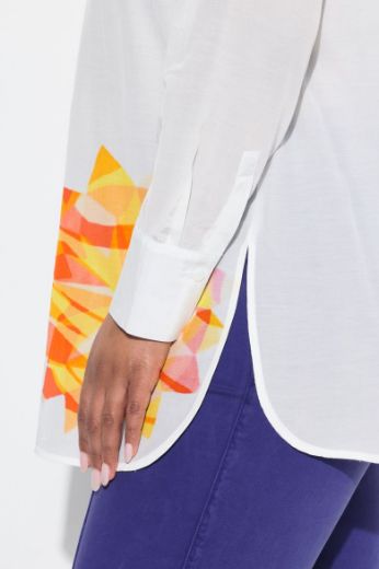 Plus size veliki brojevi Bluza dugih rukava A kroja za punije