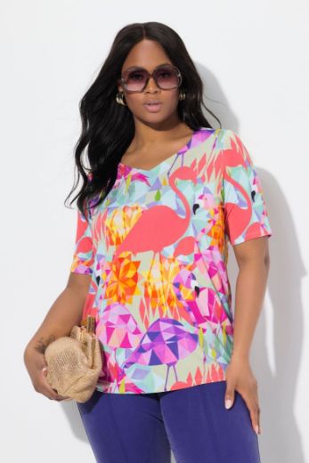 Plus size veliki brojevi Majica kratkih rukava za punije