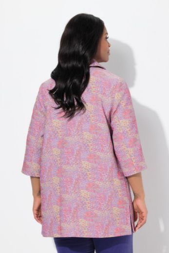 Plus size veliki brojevi Sako 3/4 rukava dužeg kroja za punije