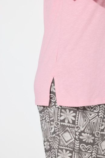 Plus size veliki brojevi Majica kratkih rukava okruglog ovratnika za punije