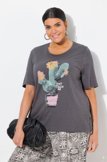 Plus size veliki brojevi Majica kratkih rukava okruglog ovratnika za punije
