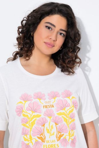 Plus size veliki brojevi Majica kratkih rukava okruglog ovratnika za punije