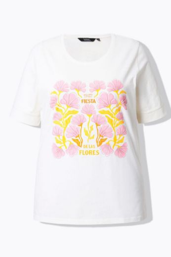 Plus size veliki brojevi Majica kratkih rukava okruglog ovratnika za punije