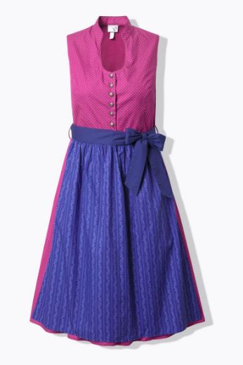 Plus size veliki brojevi Haljina dirndl za punije