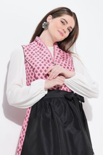 Plus size veliki brojevi Bluza dirndl dugih rukava za punije