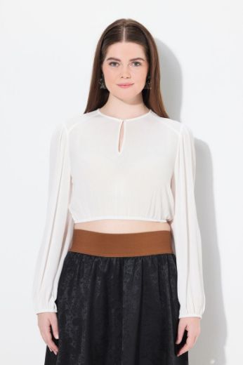 Plus size veliki brojevi Bluza dirndl dugih rukava za punije