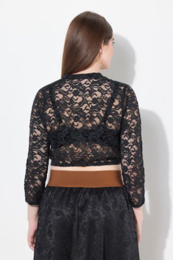 Plus size veliki brojevi Bluza dirndl čipkasta za punije