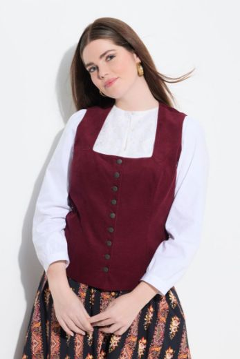 Plus size veliki brojevi Bluza dirndl dugih rukava za punije
