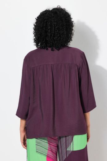 Plus size veliki brojevi Bluza 3/4 rukava šireg kroja za punije