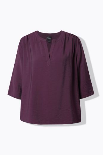 Plus size veliki brojevi Bluza 3/4 rukava šireg kroja za punije
