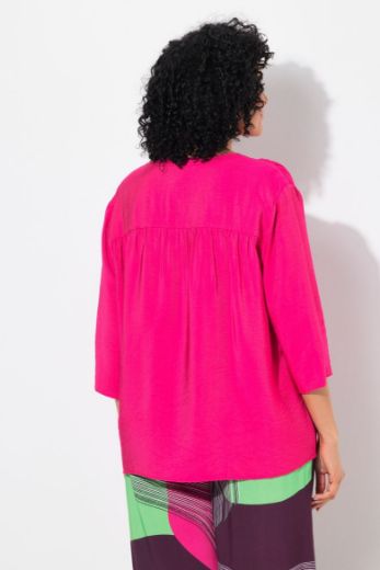 Plus size veliki brojevi Bluza 3/4 rukava šireg kroja za punije