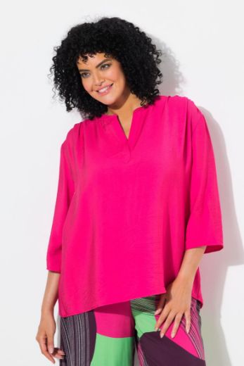 Plus size veliki brojevi Bluza 3/4 rukava šireg kroja za punije