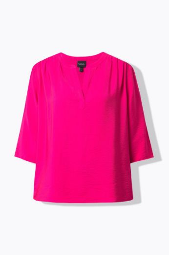 Plus size veliki brojevi Bluza 3/4 rukava šireg kroja za punije