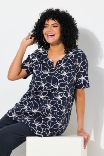 Plus size veliki brojevi Majica kratkih rukava A kroja za punije