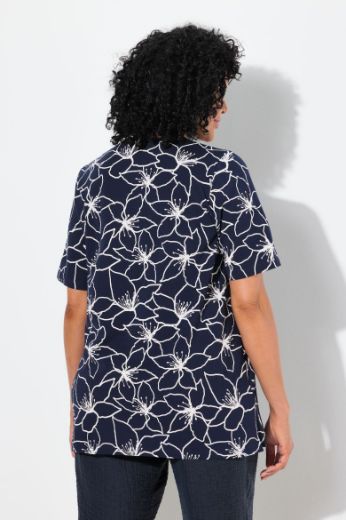 Plus size veliki brojevi Majica kratkih rukava A kroja za punije