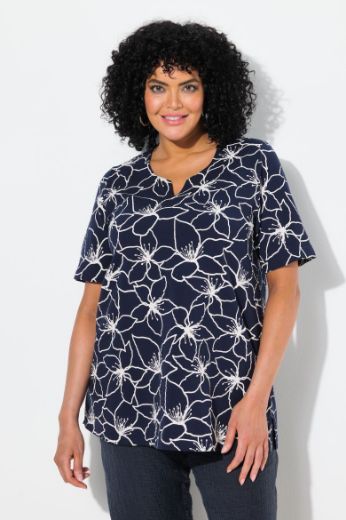 Plus size veliki brojevi Majica kratkih rukava A kroja za punije