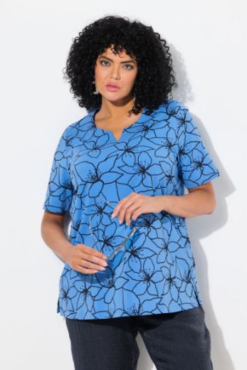 Plus size veliki brojevi Majica kratkih rukava A kroja za punije