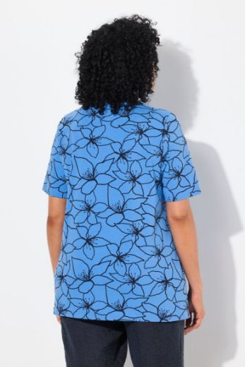 Plus size veliki brojevi Majica kratkih rukava A kroja za punije