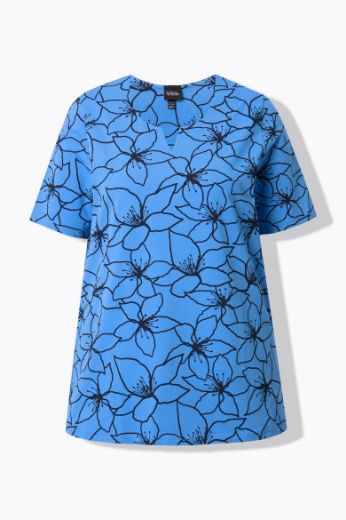 Plus size veliki brojevi Majica kratkih rukava A kroja za punije