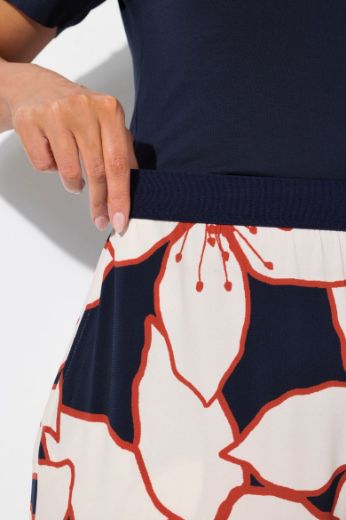 Plus size veliki brojevi Hlače širokih nogavica elastičnog struka za punije