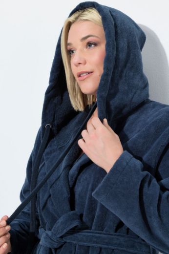 Plus size veliki brojevi Ogrtač s kapuljačom za punije