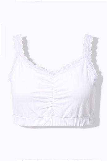 Plus size veliki brojevi Grudnjak bez žica 2 komada za punije