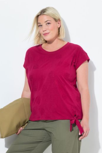 Plus size veliki brojevi Majica kratkih rukava okruglog ovratnika za punije