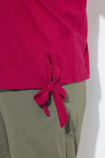 Plus size veliki brojevi Majica kratkih rukava okruglog ovratnika za punije