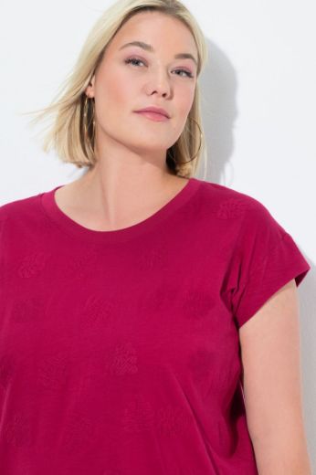 Plus size veliki brojevi Majica kratkih rukava okruglog ovratnika za punije
